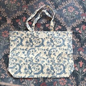 Sezane Canvas Toile Tote Bag
